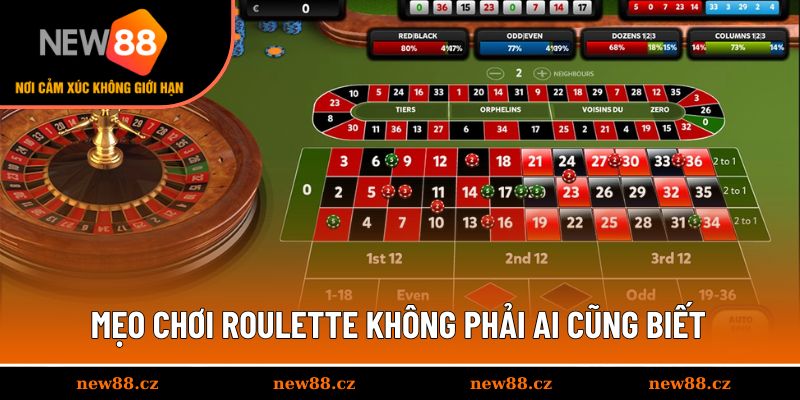 Chia sẻ các bí kíp chơi Roulette cực kỳ hiệu quả