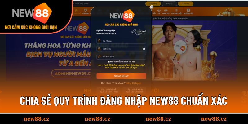Hướng dẫn 3 bước để đăng nhập tài khoản
