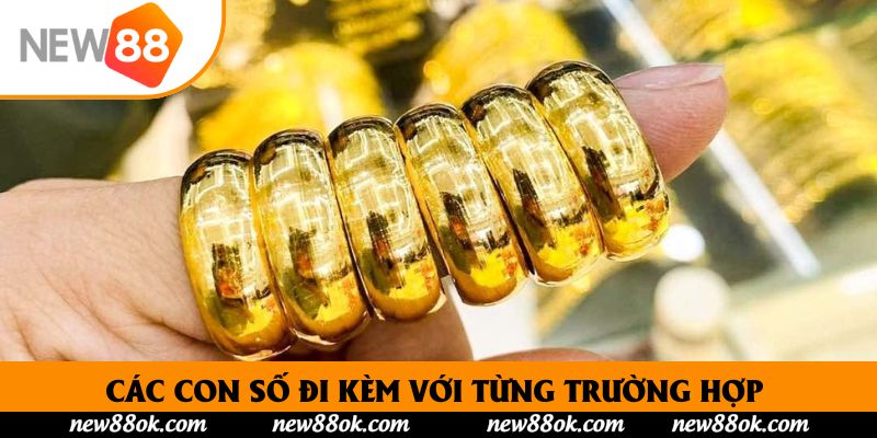 Các con số đi kèm với từng trường hợp để bội thu nhiều “triệu”